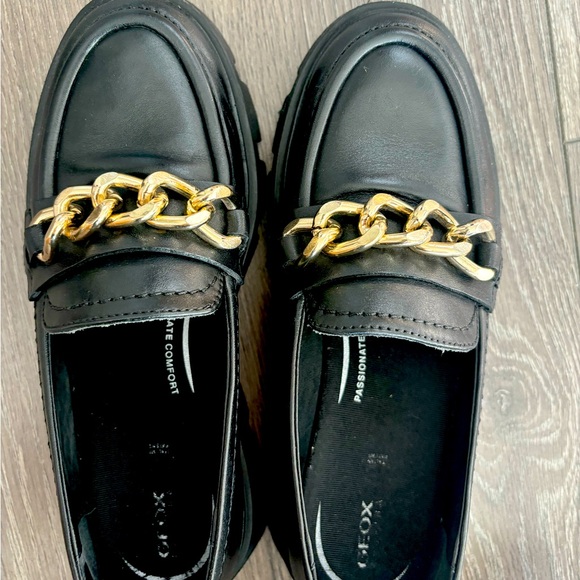 Geox leather lug sole loafers - Picture 4 of 4